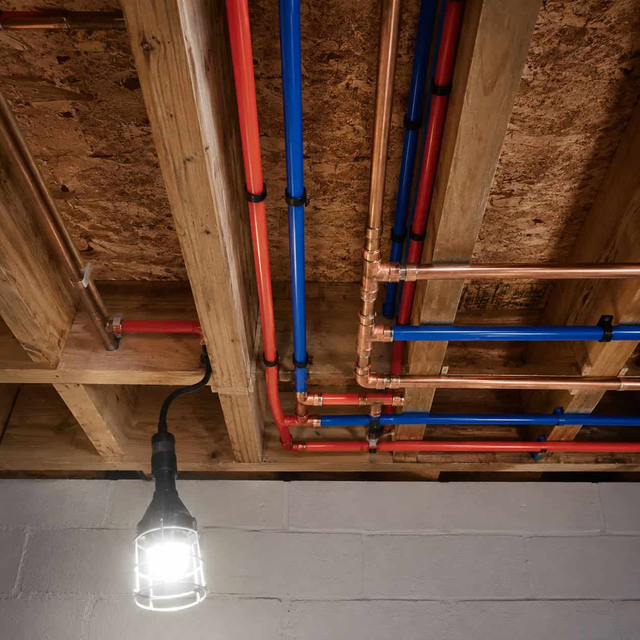 Modern Plumbing Behind the Walls