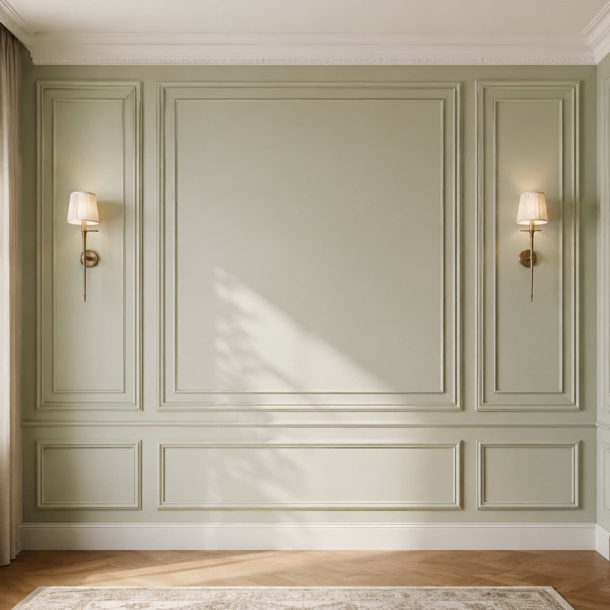 A Wood-Paneled Feature Wall (Boiserie)