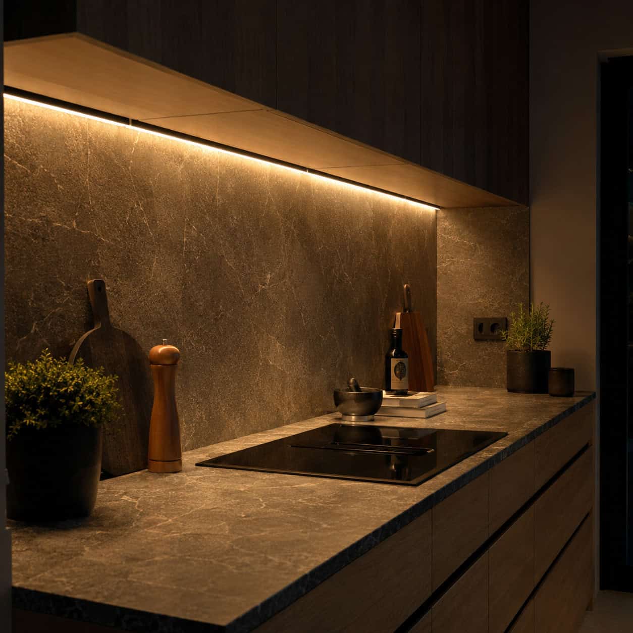 Add Under-Cabinet Lighting