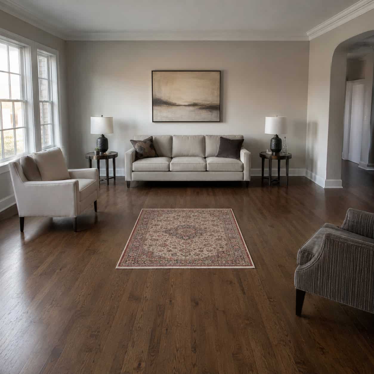 The Undersized 'Floating Island' Rug
