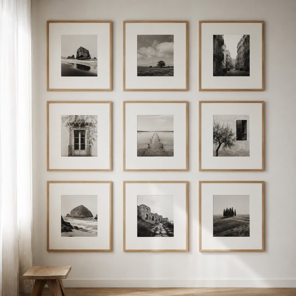 A Cohesive Gallery Wall (The Right Way)