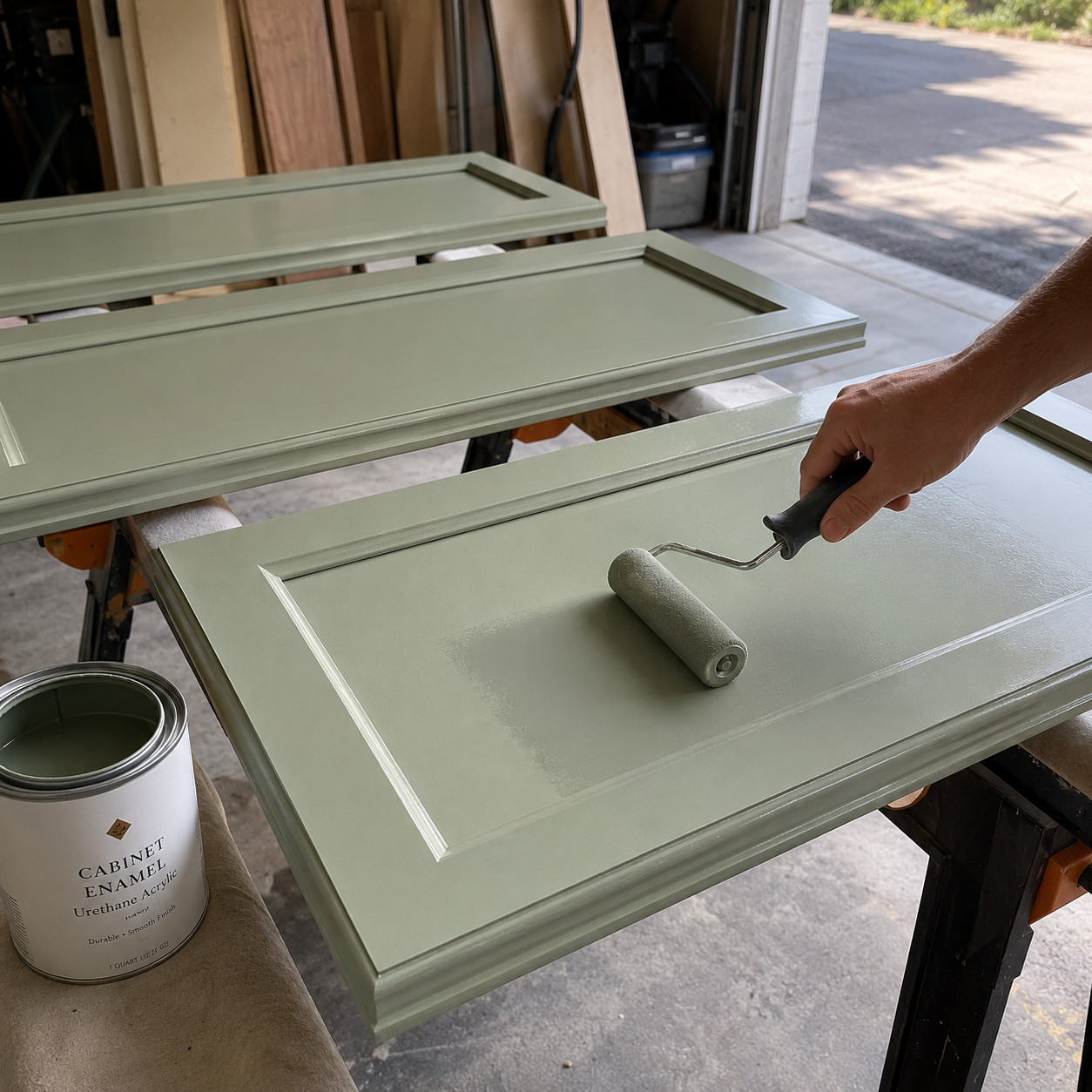 Painting or Refacing Kitchen Cabinets