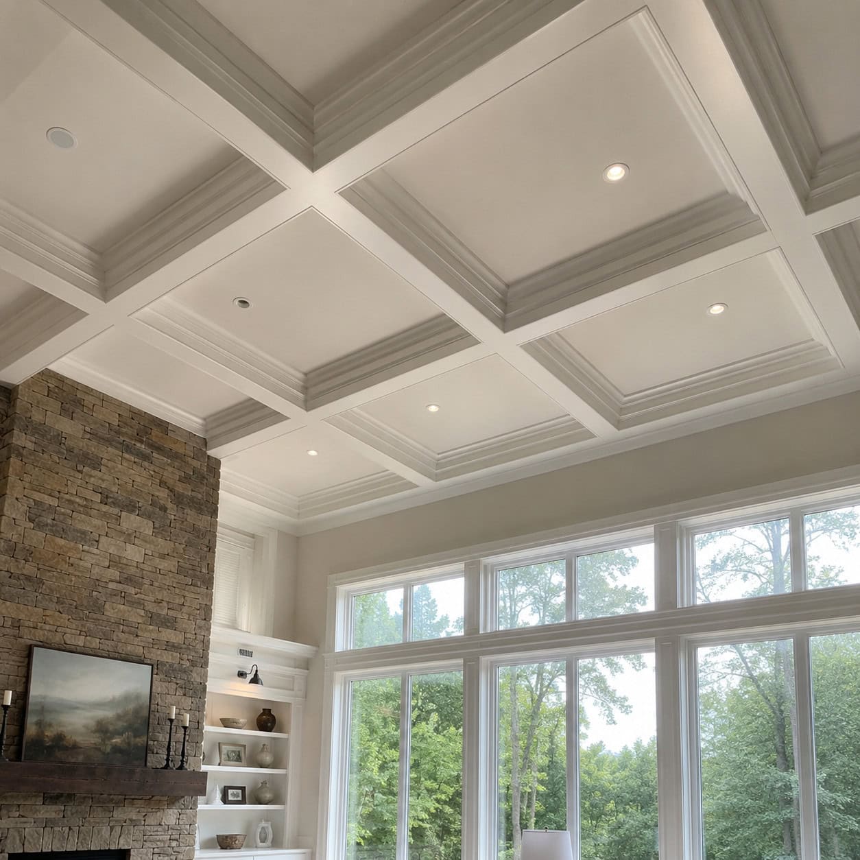 A Coffered Ceiling