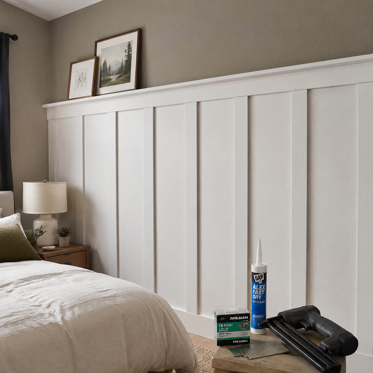 Build a Board-and-Batten Accent Wall