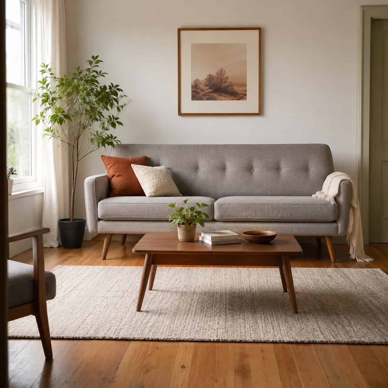Choose furniture that stands on legs