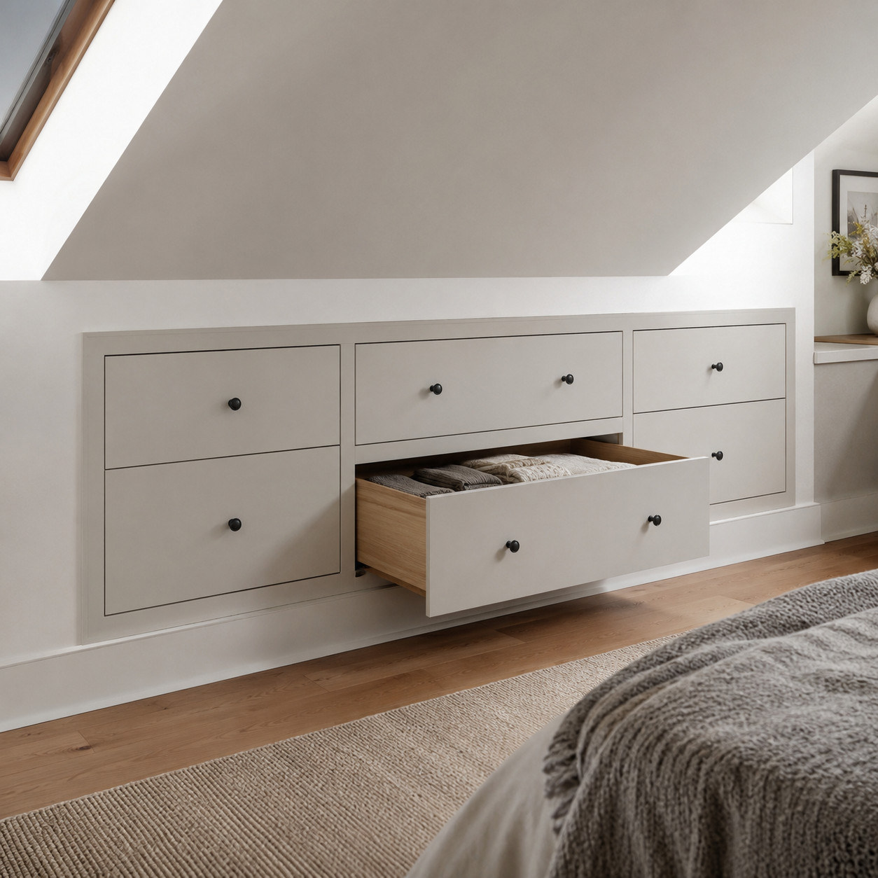 The Knee-Wall Chest of Drawers