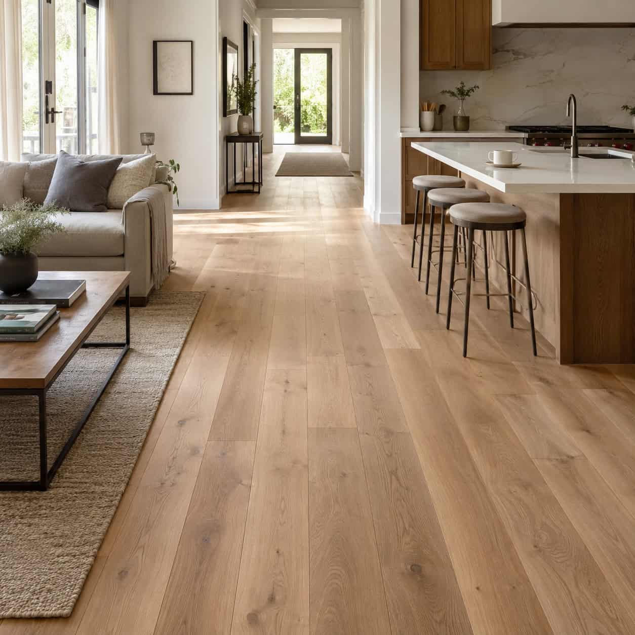 Flooring That Flows Room to Room