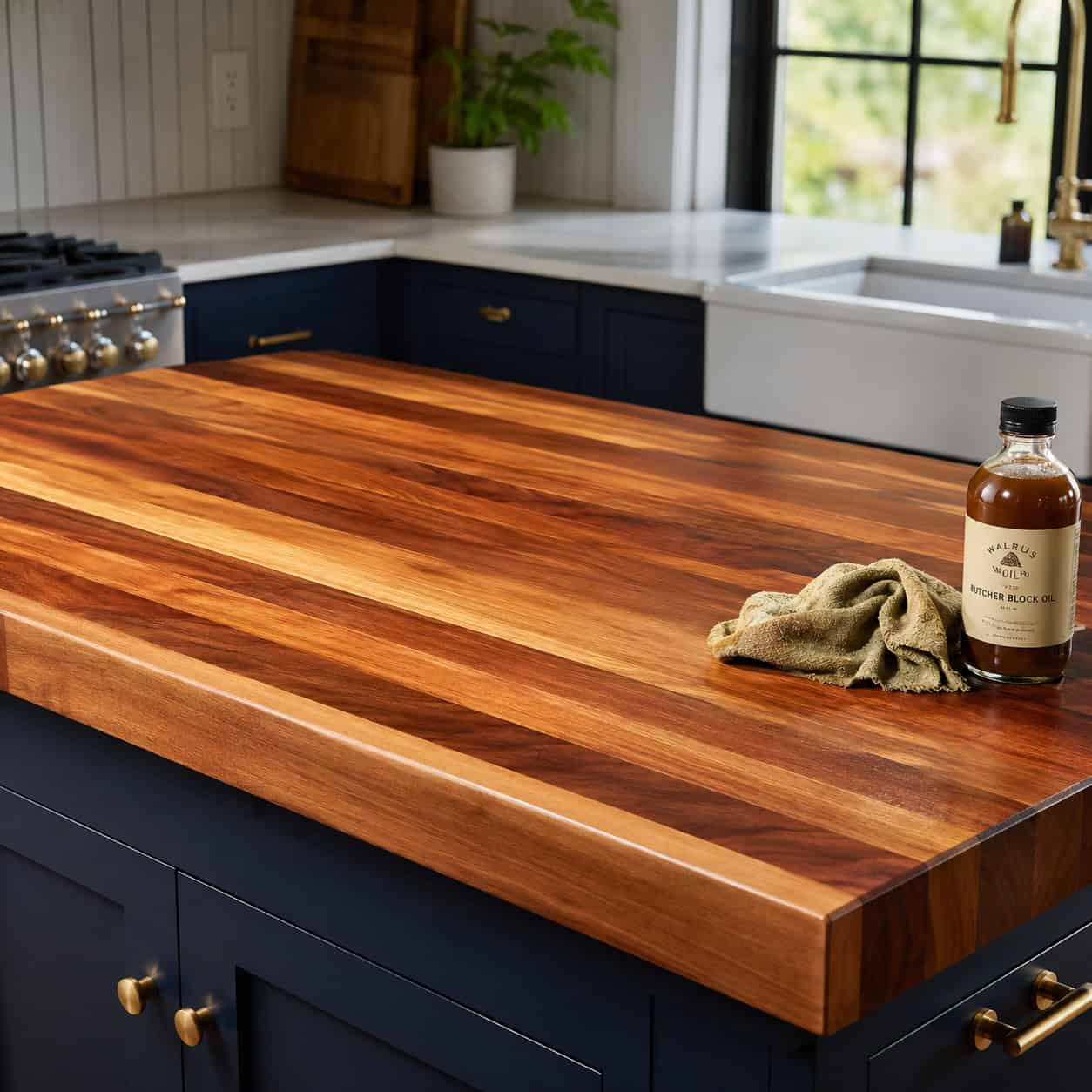 Top an Island in Butcher Block