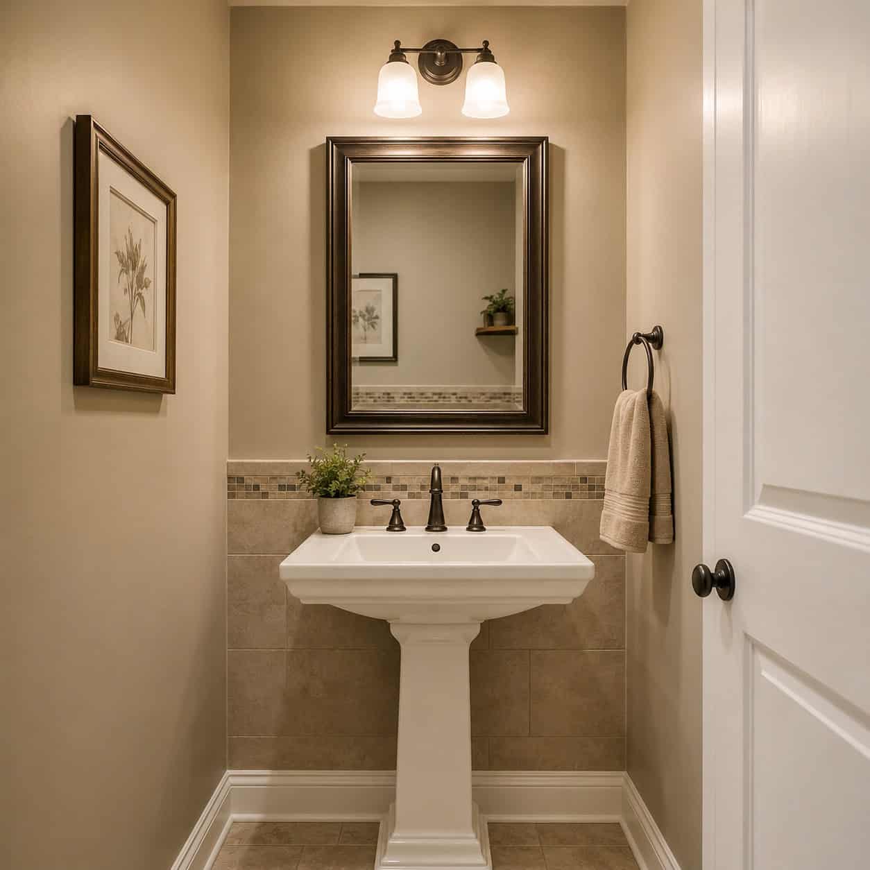 One Extra Bathroom — Even a Half