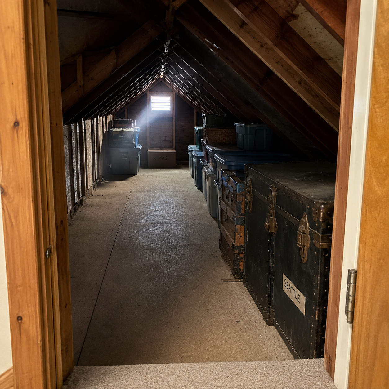 Side-Attic Seasonal Storage