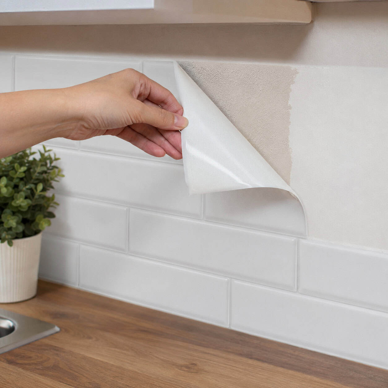 Peel-and-Stick 'Luxury' Finishes