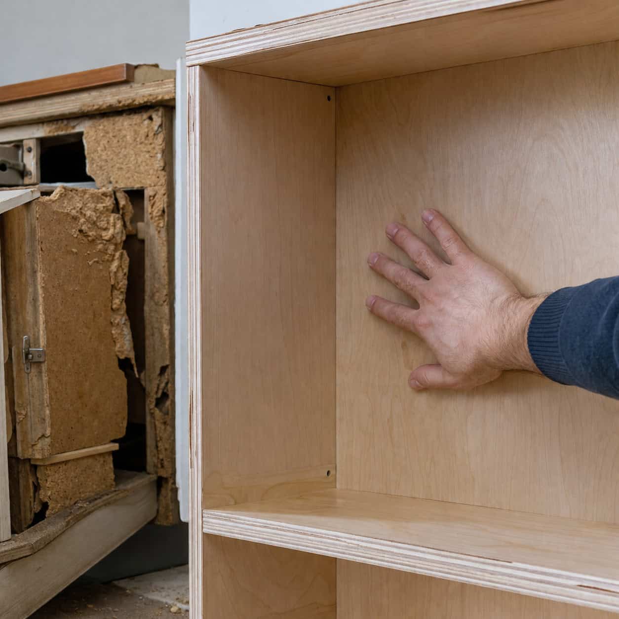 Plywood Cabinet Boxes Instead of Particleboard