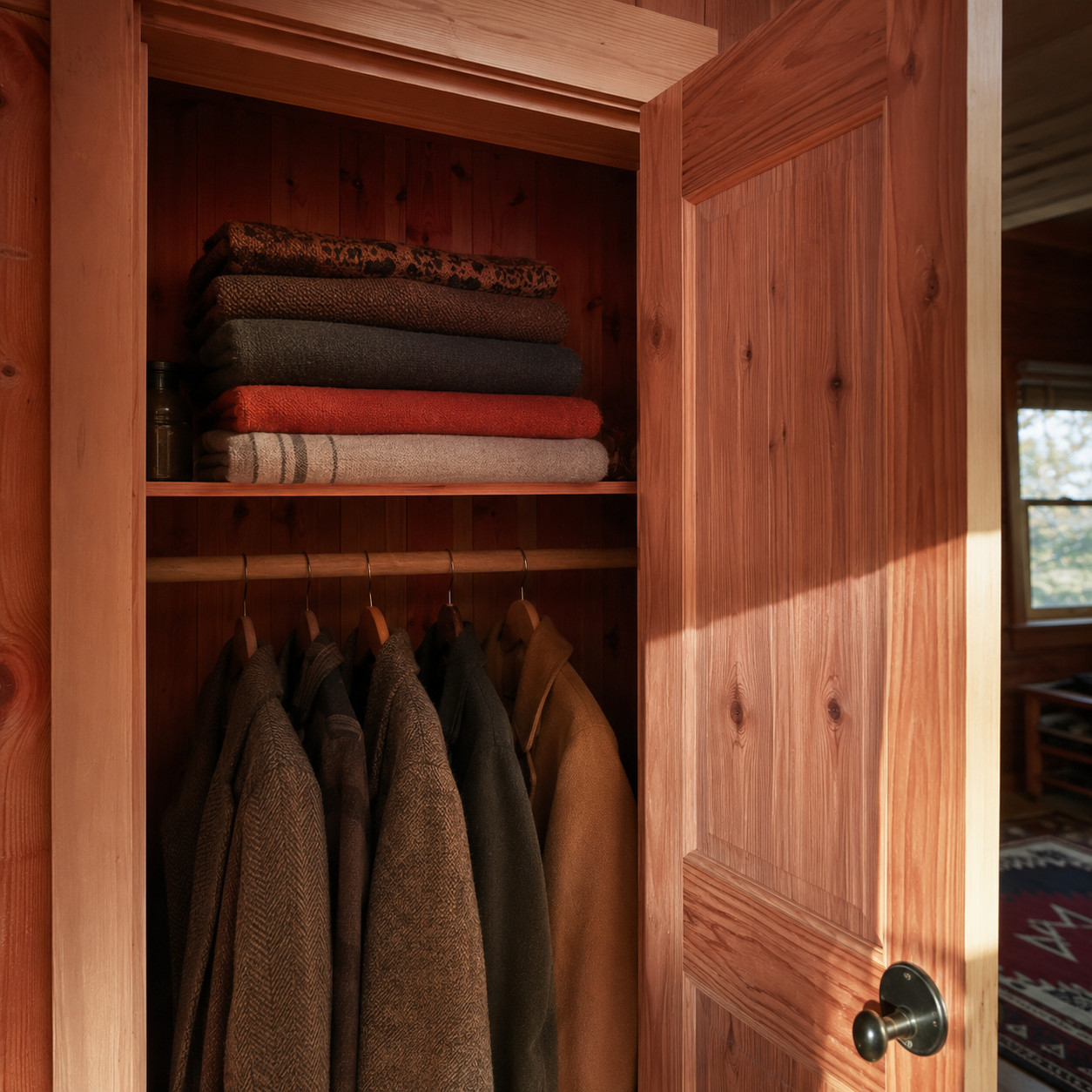 The Cedar-Lined Closet Under the Eaves