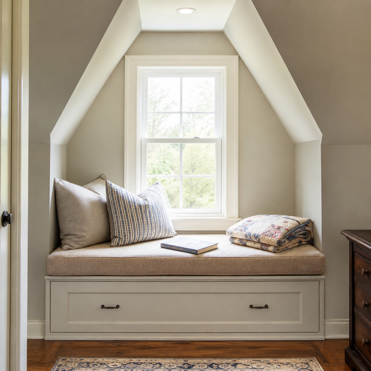 The Dormer Window Seat With Storage