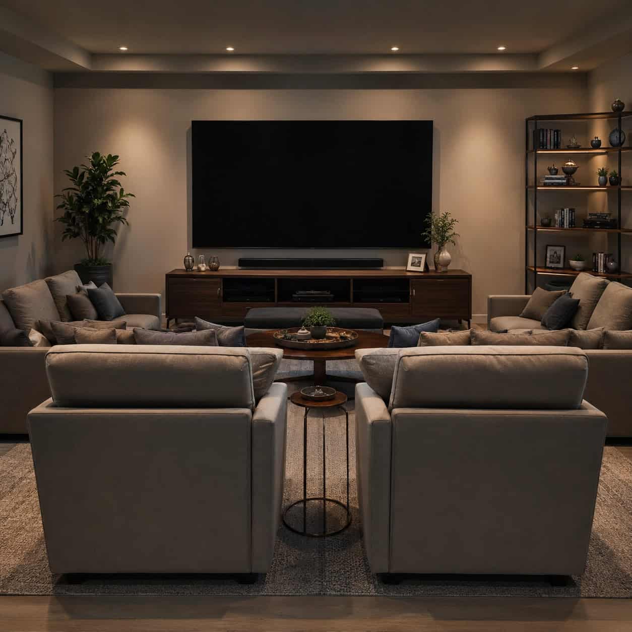 The TV as the Default Focal Point