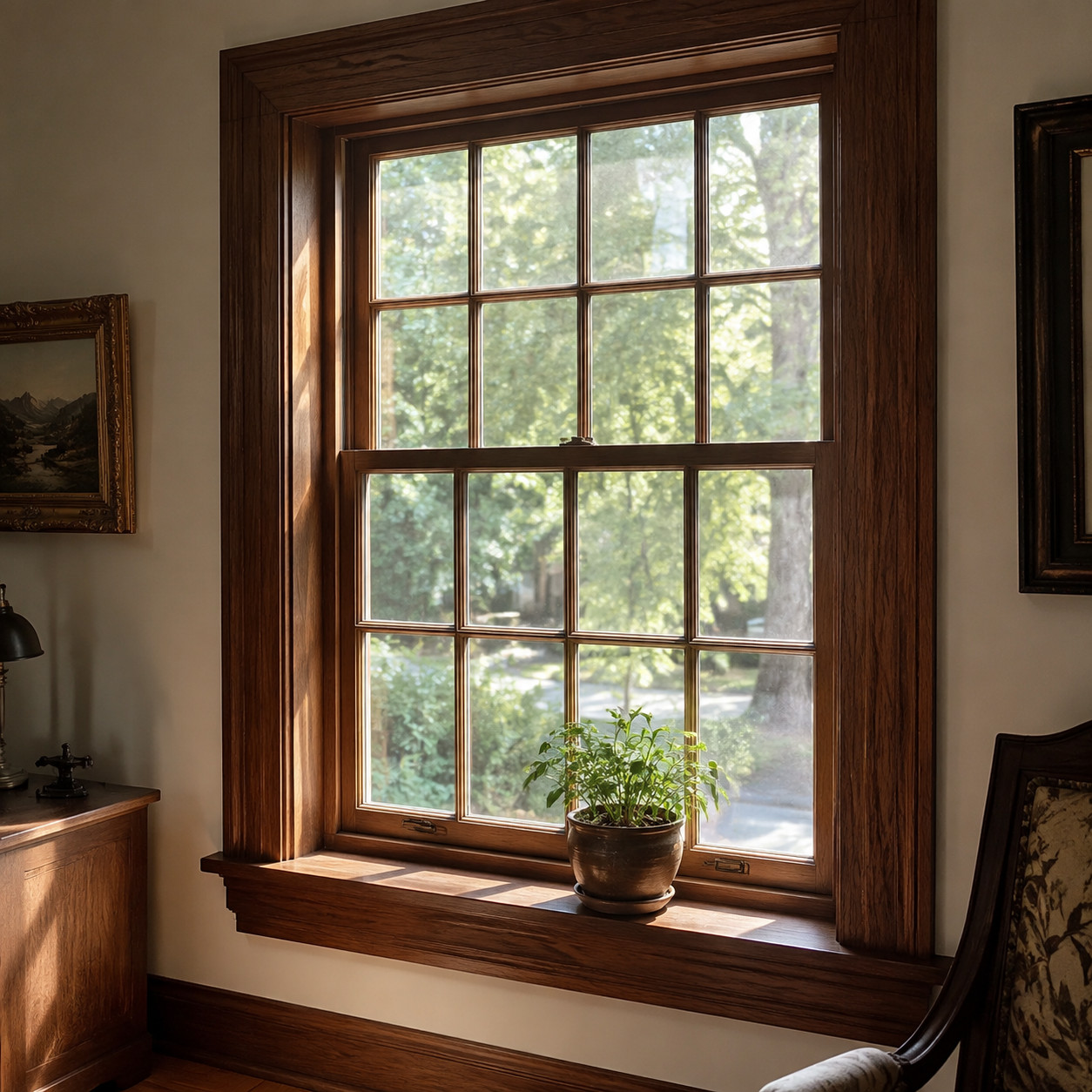 True Divided-Light Wood Windows