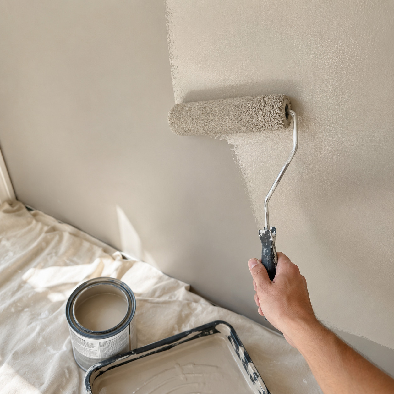 Fresh Paint in a Timeless Neutral
