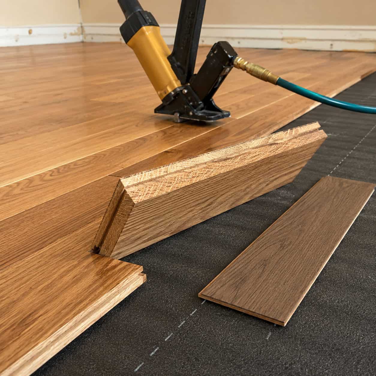 Solid 3/4" Hardwood Instead of Thin Engineered or Laminate