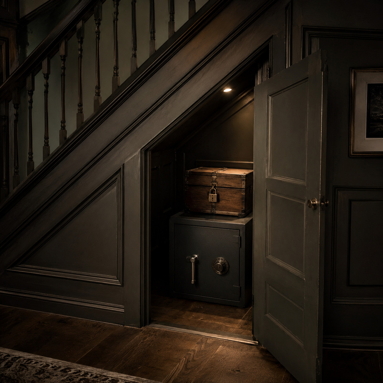 The Under-Stair Hidden Room / Safe