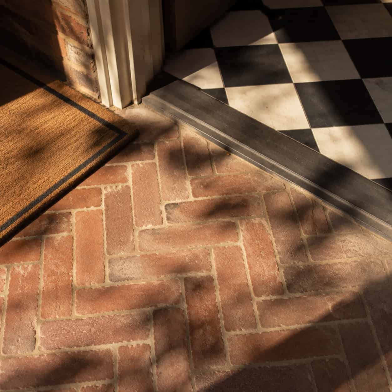 Consider a patterned floor