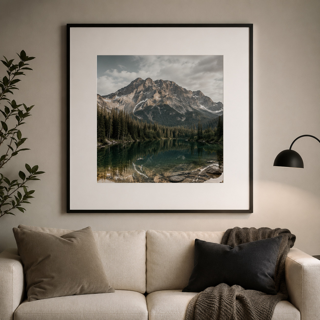 Large-Scale Matted Art