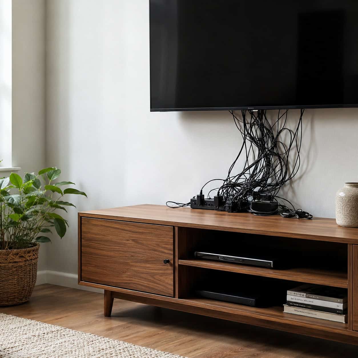 Visible Cords and Cable Clutter