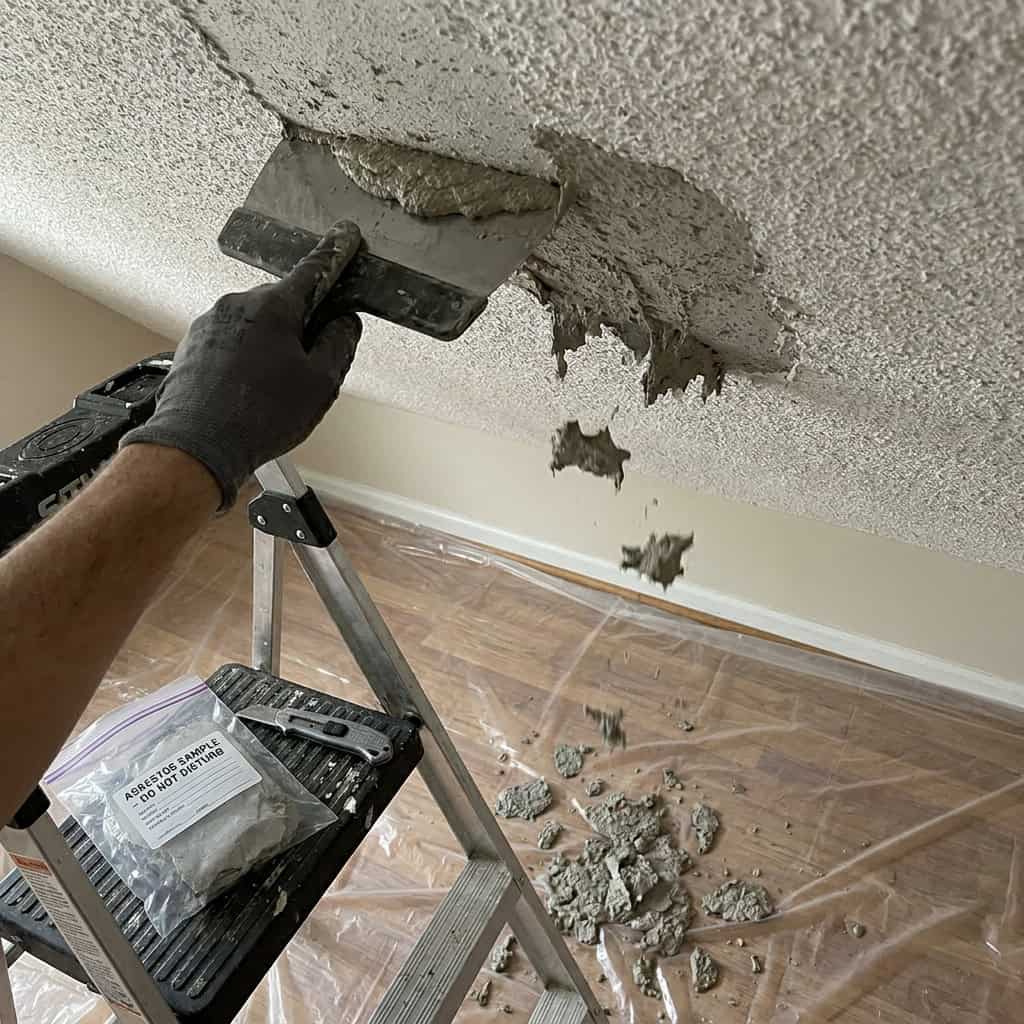 Remove the Popcorn Ceiling