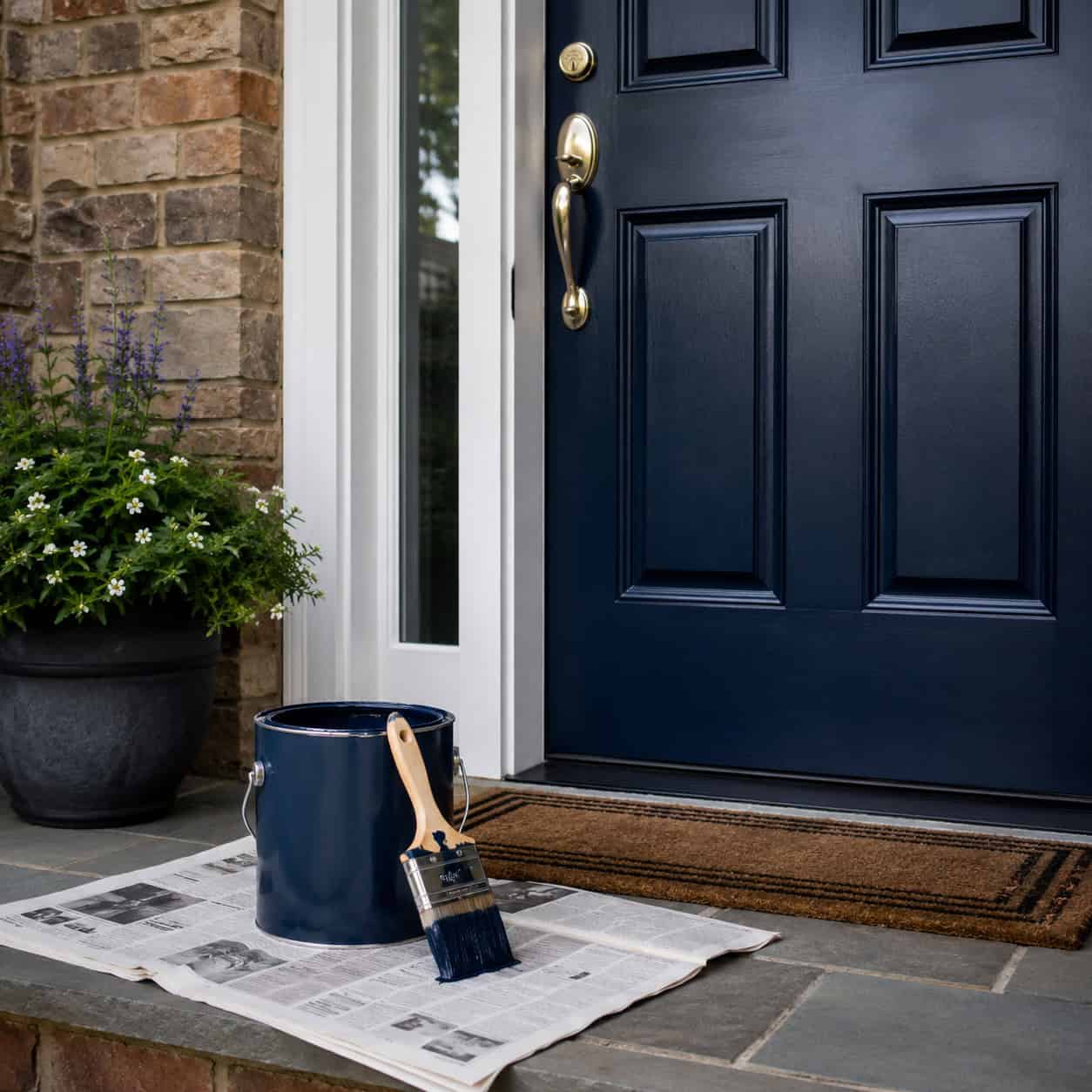 Paint (or Replace) the Front Door