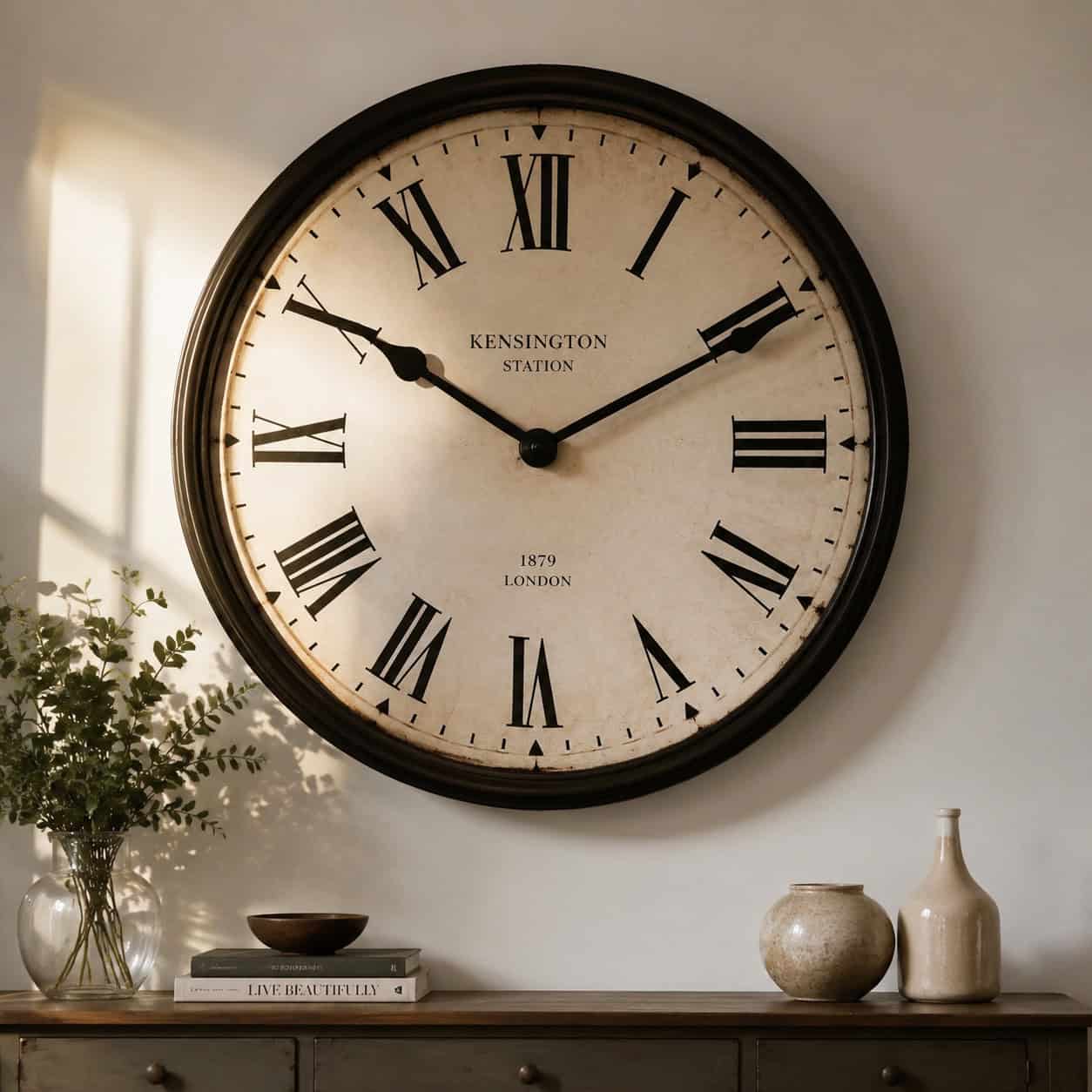 A Statement Wall Clock