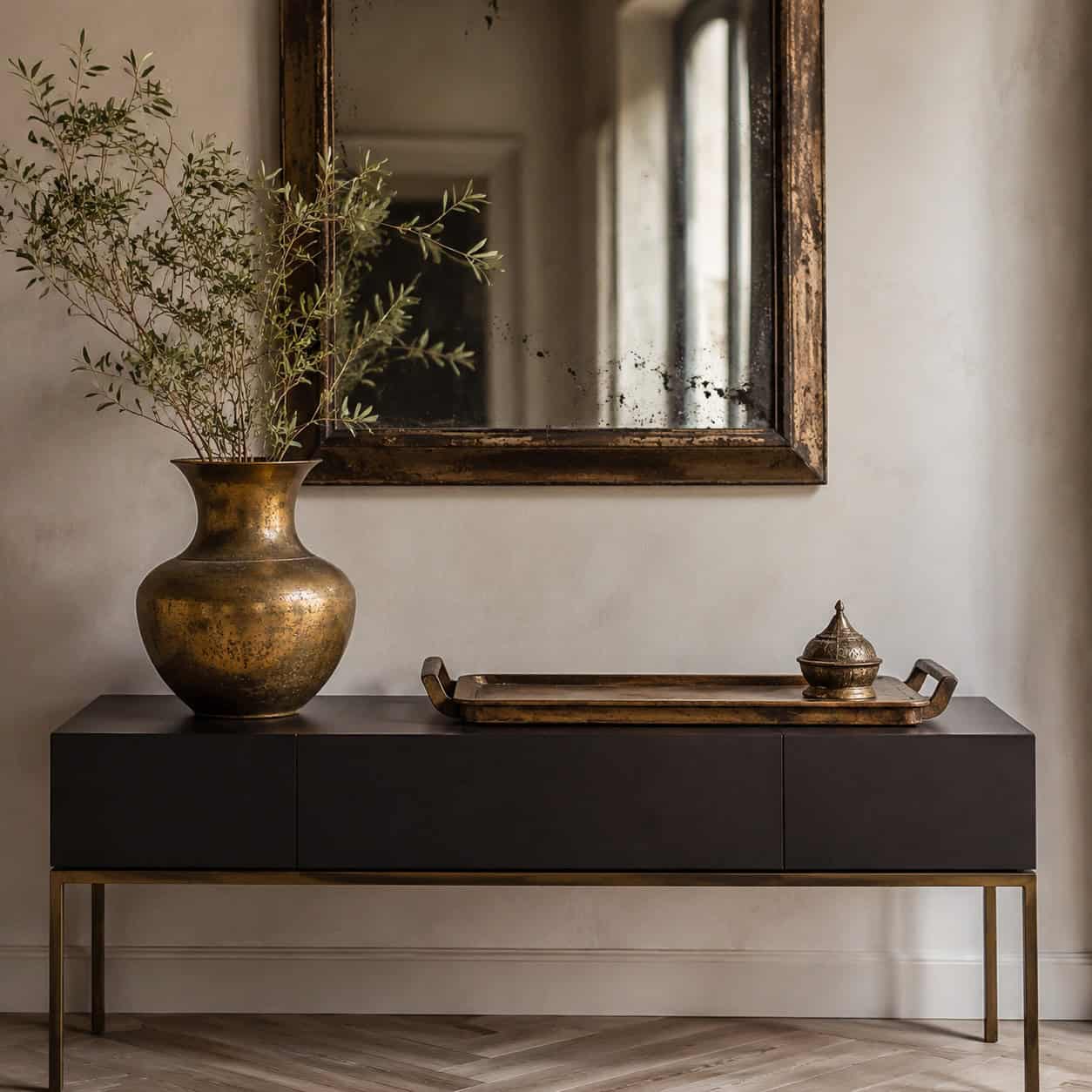 Mix vintage with modern