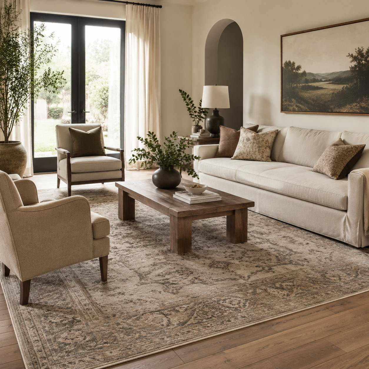 A Larger, Better Area Rug