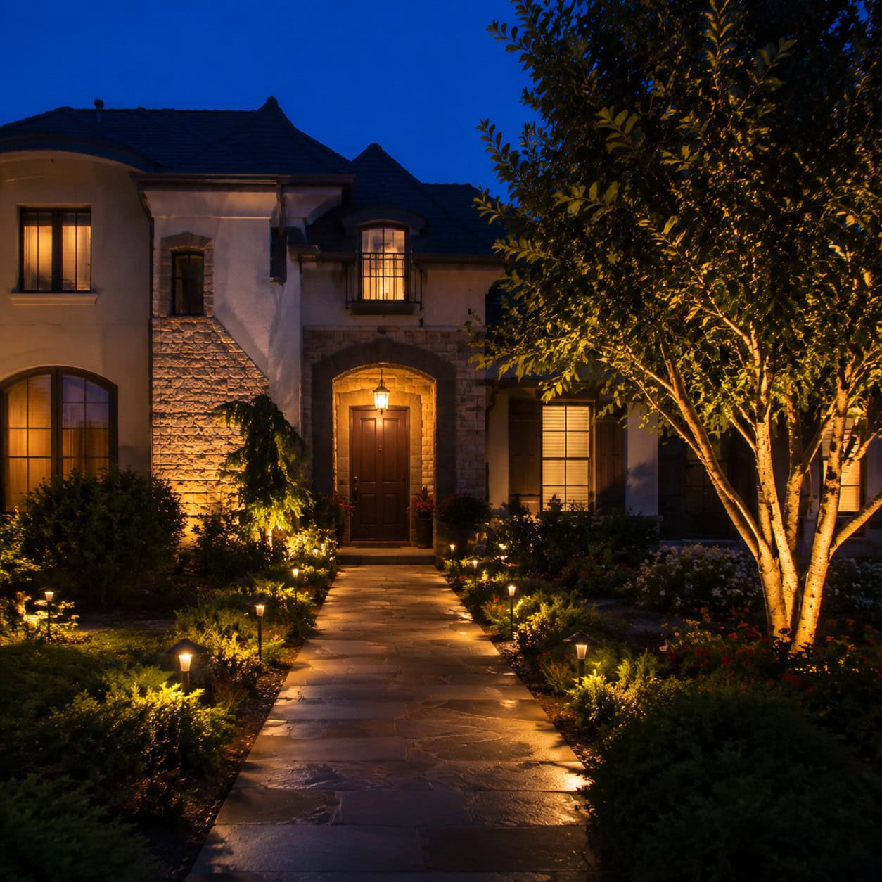 Add Landscape and Path Lighting