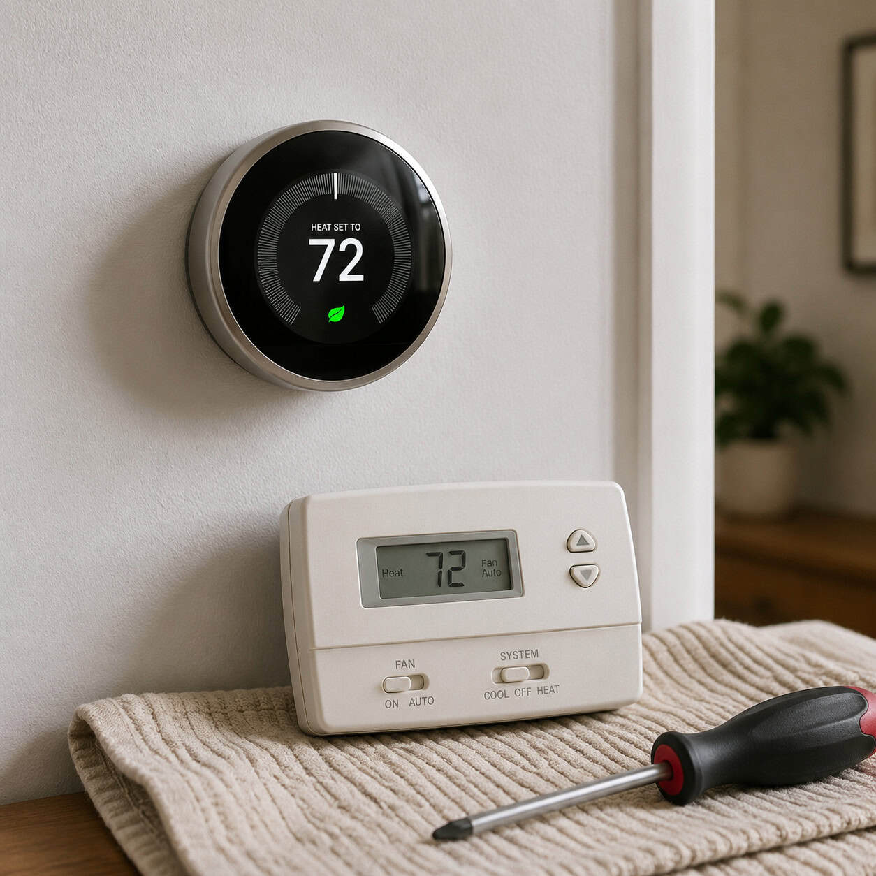 Install a Smart Thermostat