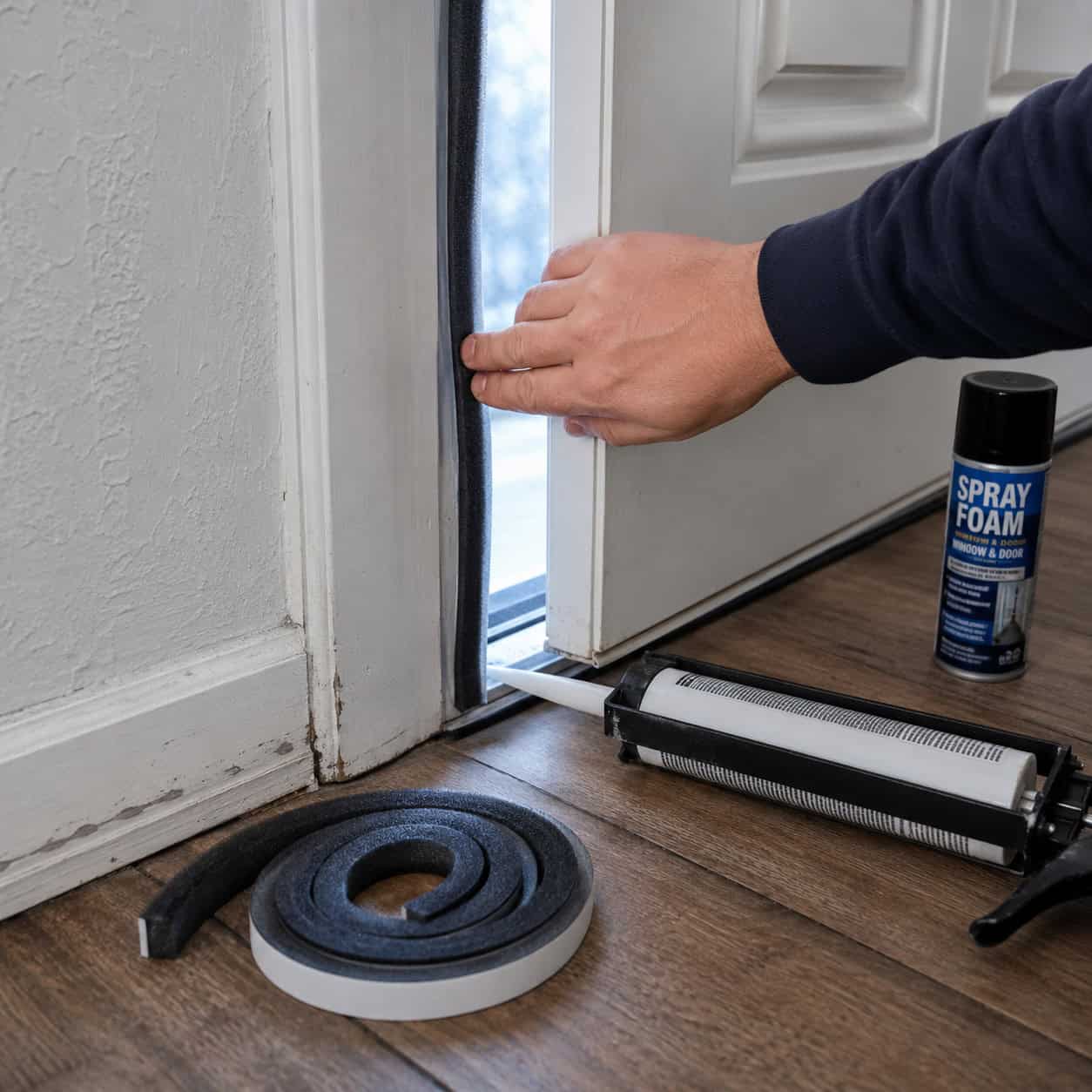 Weatherstrip and Seal Air Leaks