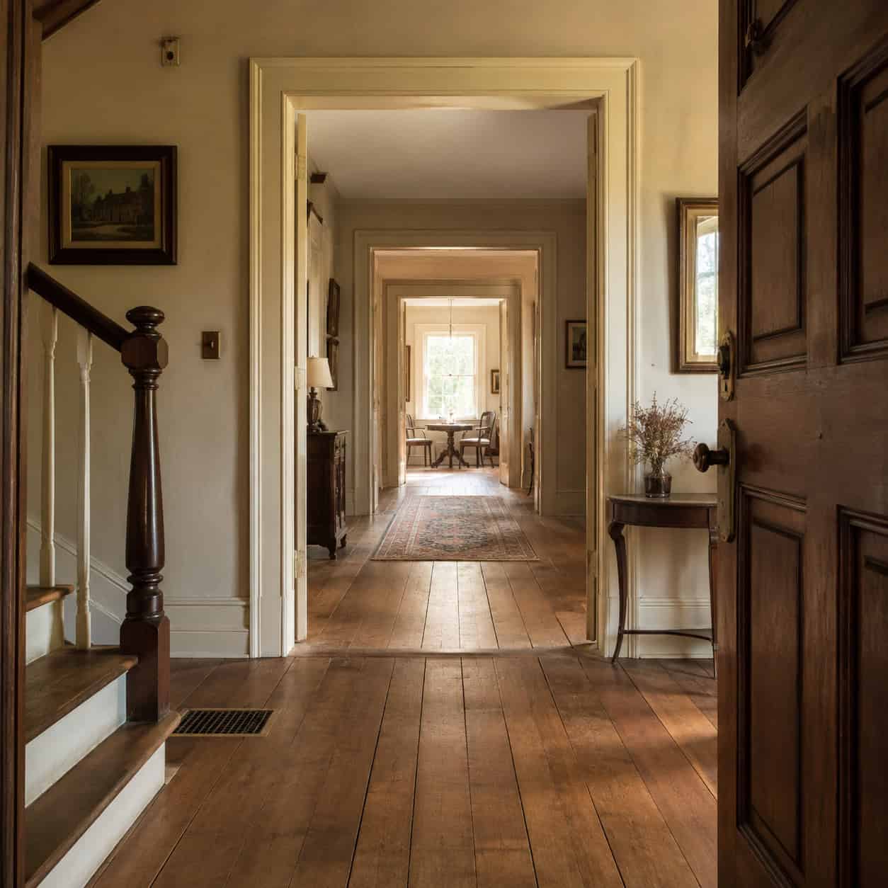 Doorways That Line Up Into a Long Sightline