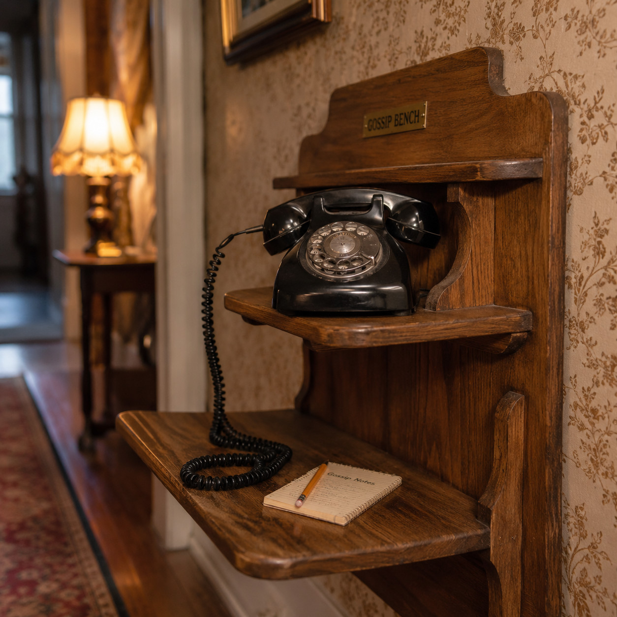 The Gossip Bench (Telephone Table)