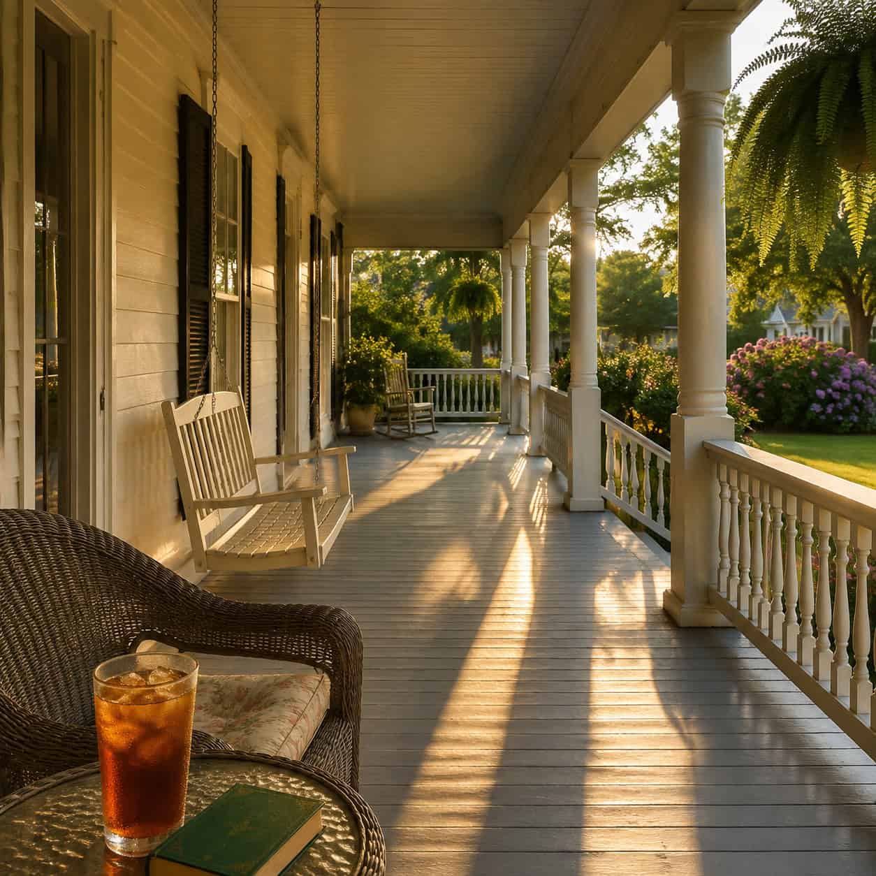The Deep, Full-Width Front Porch