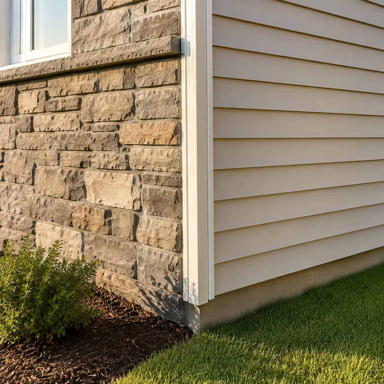 Stone Veneer That Stops at the Corner