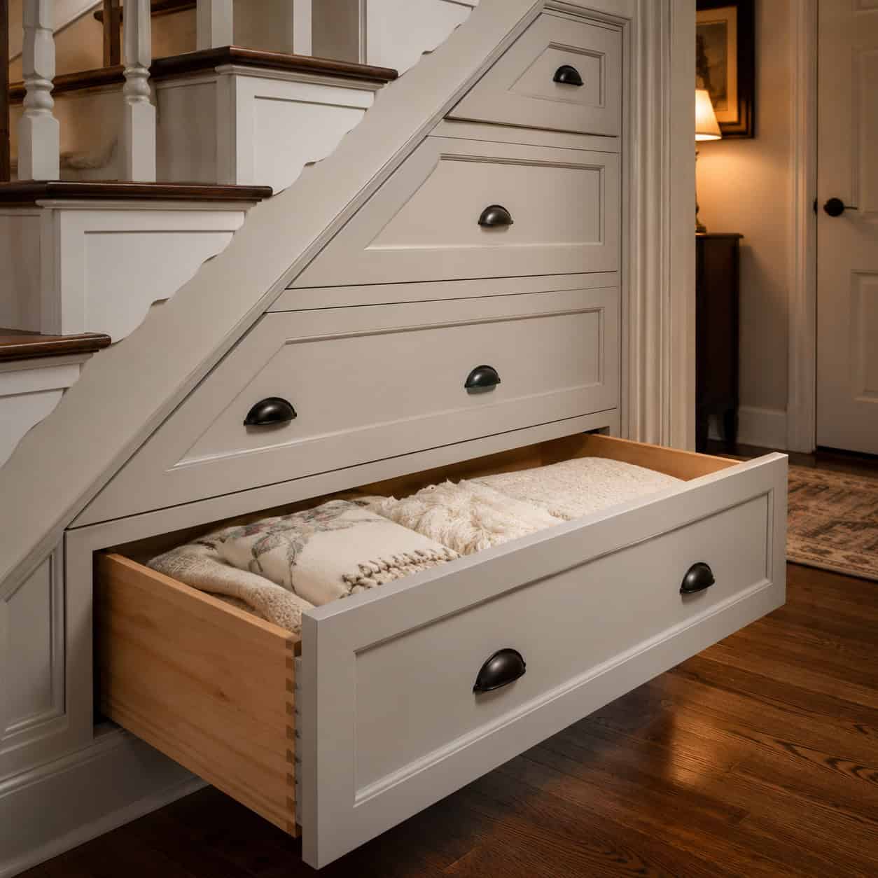 Under-Stair Storage Drawers