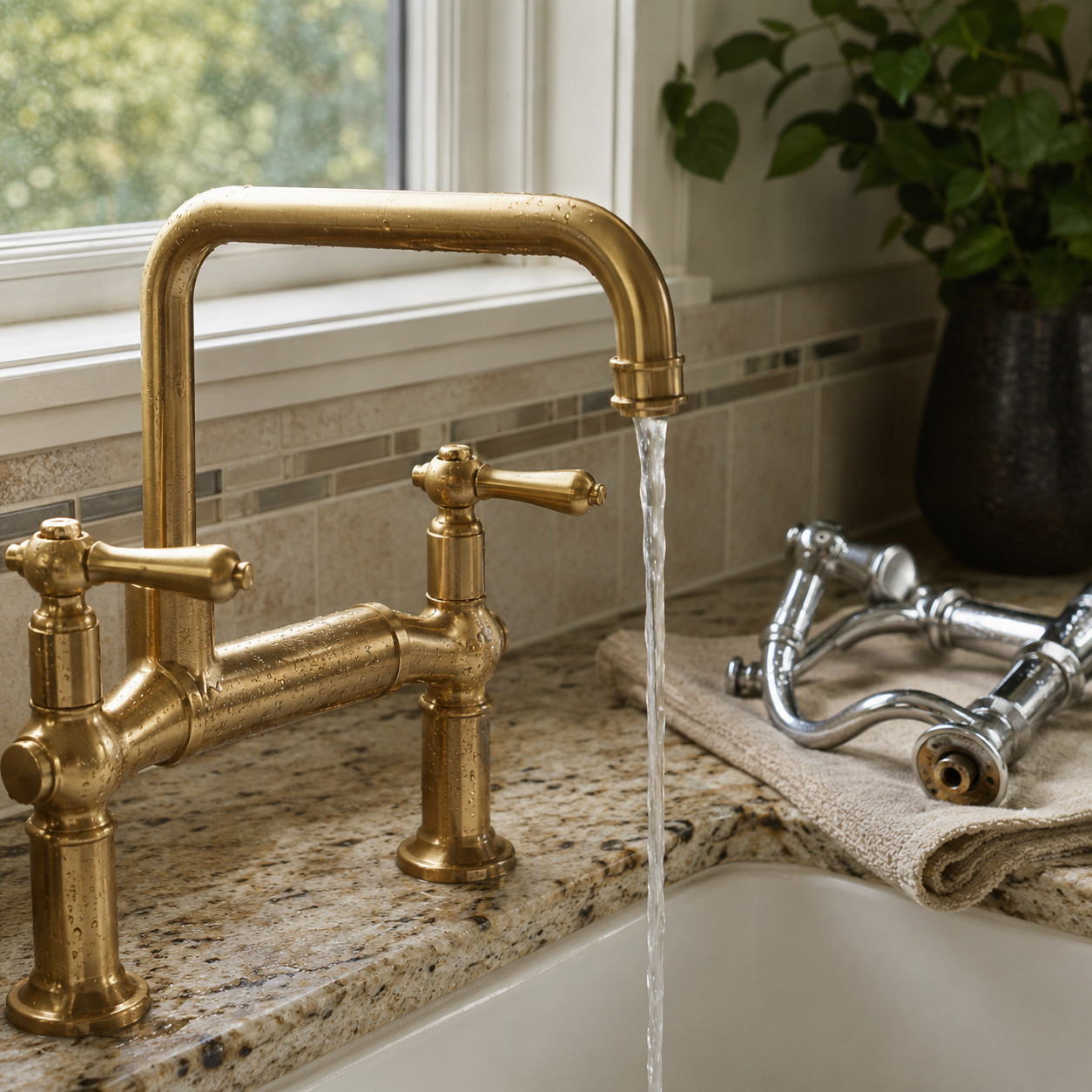 Treat faucets like jewelry