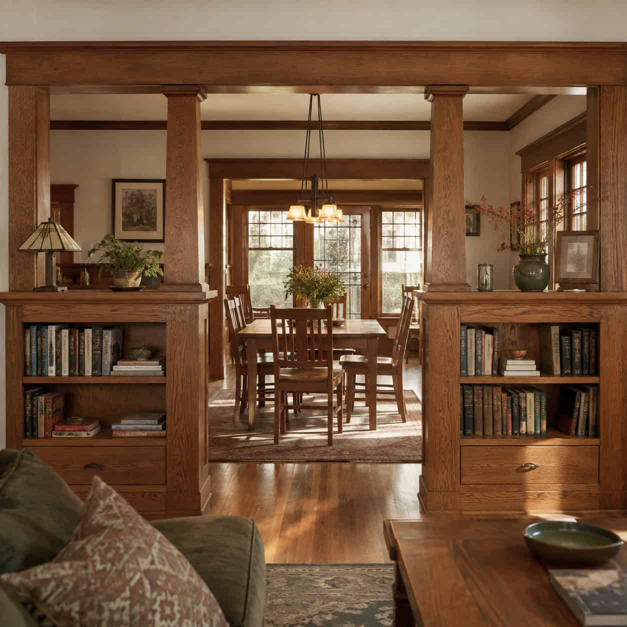 The Colonnade Bookcase Divider