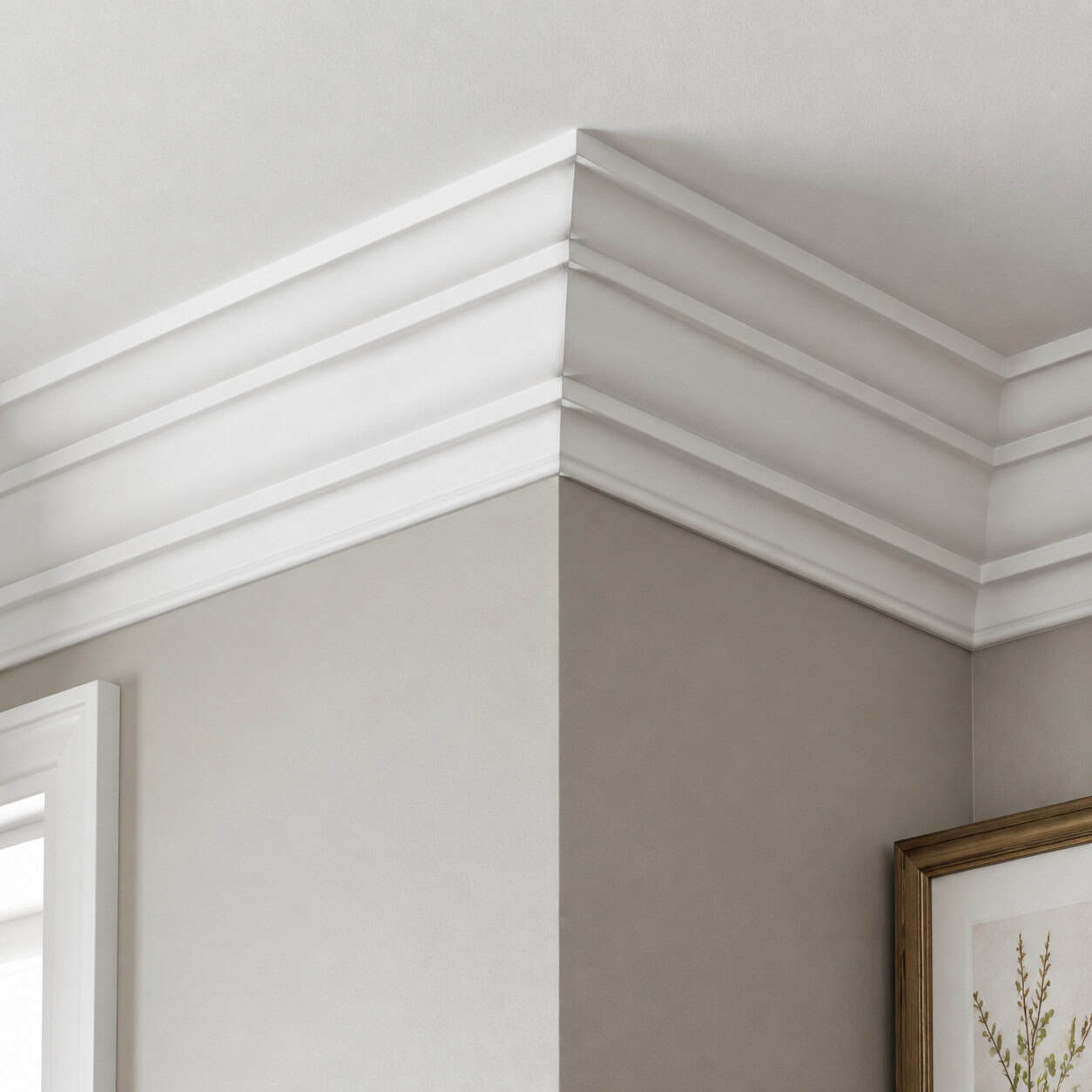 Three-Piece Crown Molding