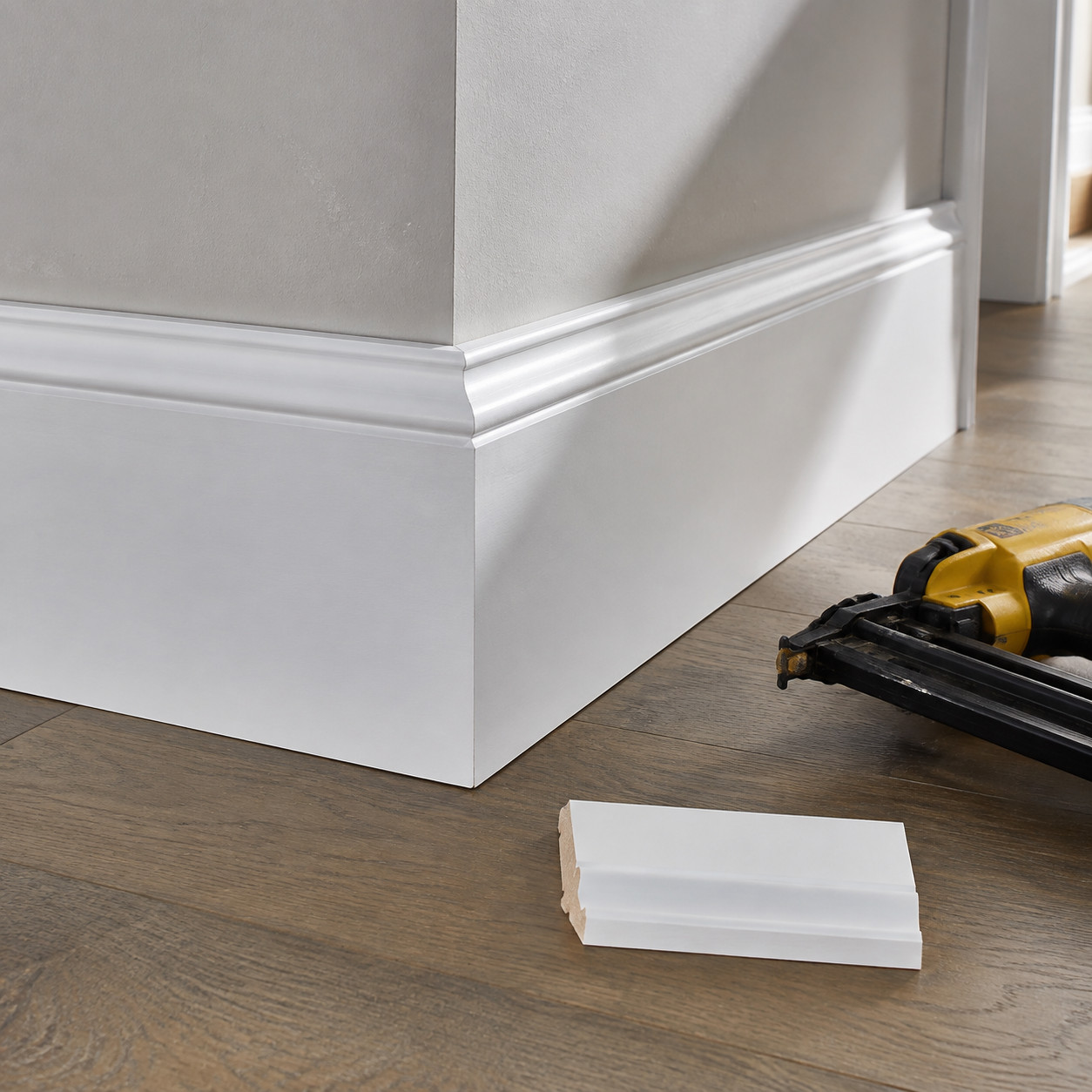 Beef up the baseboards
