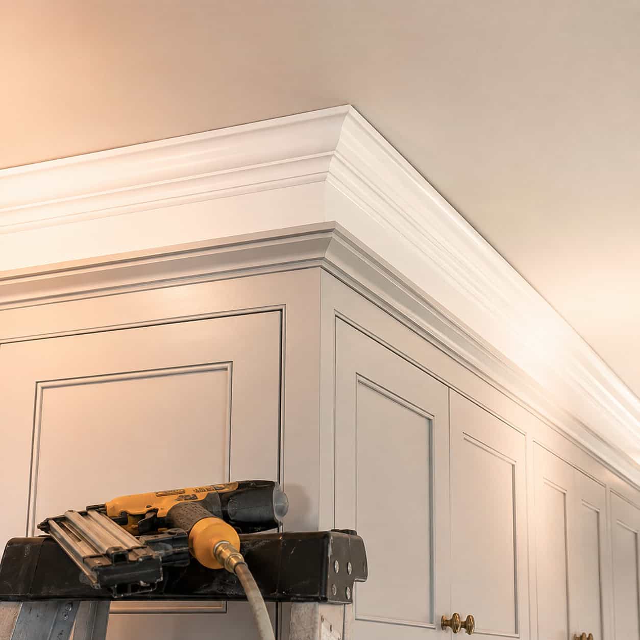 Crown the Cabinets With Molding