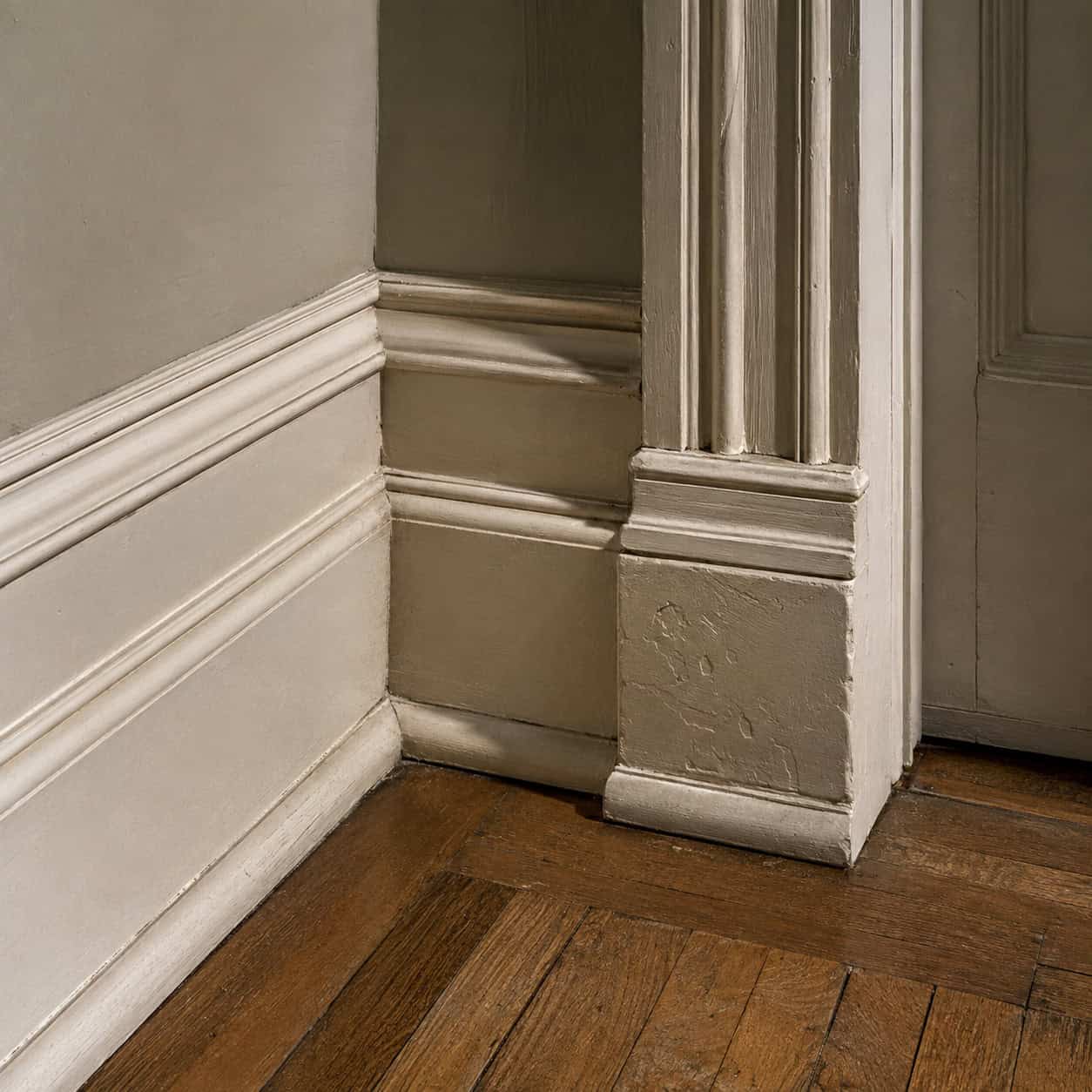 Deep Baseboards and Molded Door Casings