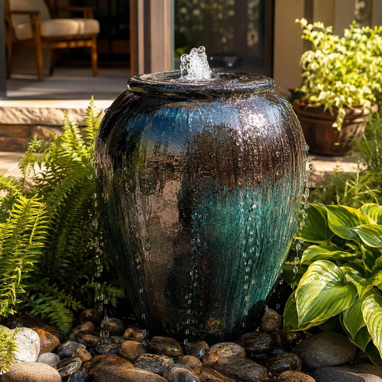 A Recirculating Water Feature