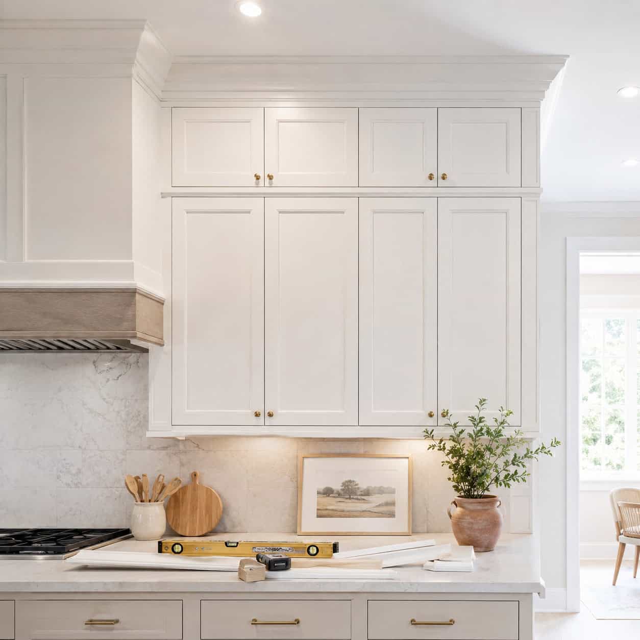 Extend the Cabinets to the Ceiling