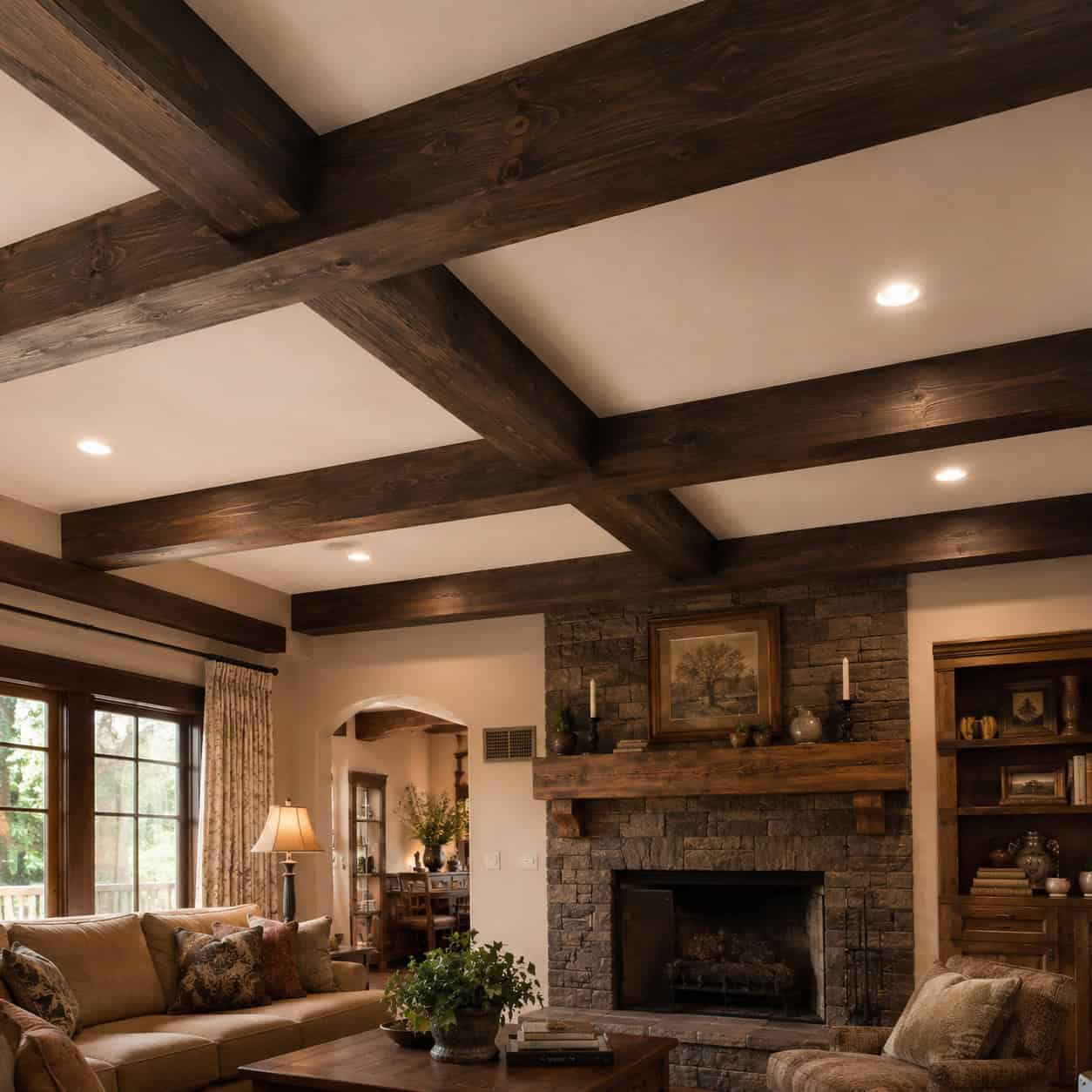 Exposed (or Faux) Ceiling Beams