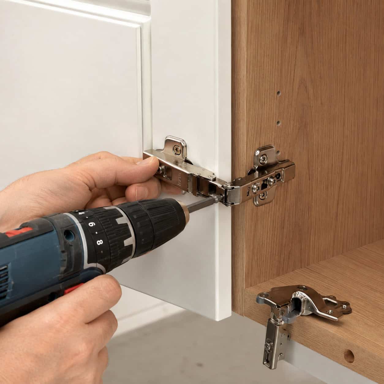 Install Soft-Close Hinges and Dampers