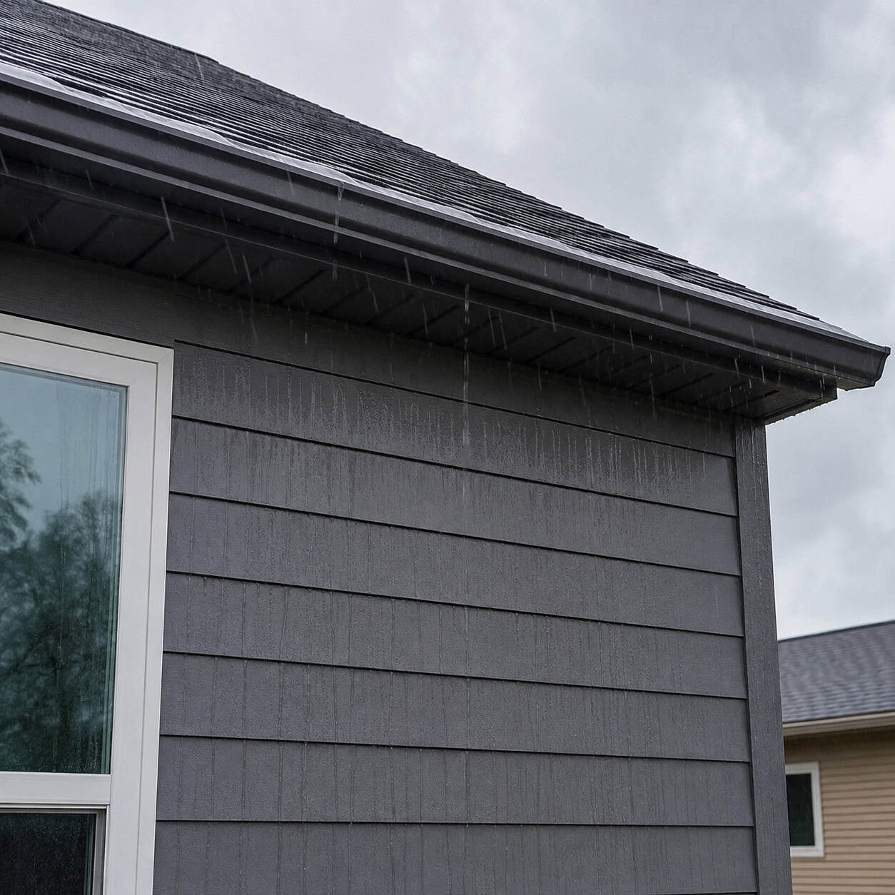 Roof Overhangs Clipped to Almost Nothing